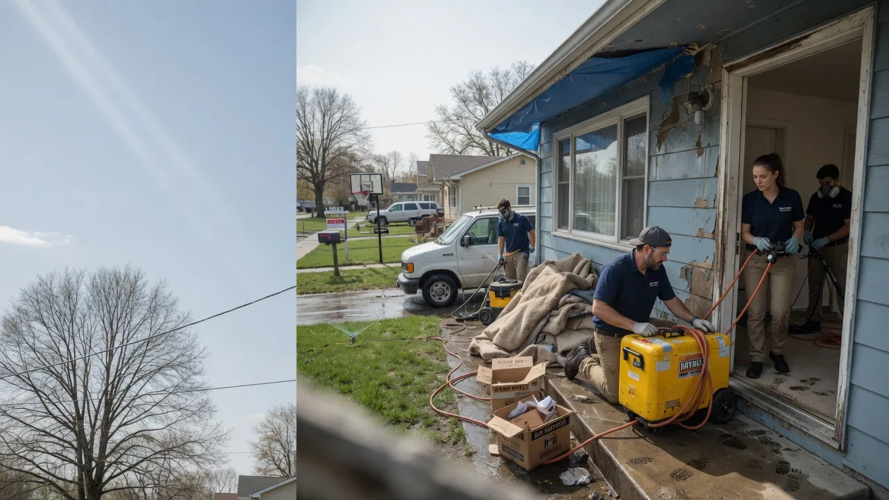 Basement Flood Cleanup in Bluefield, WV near me